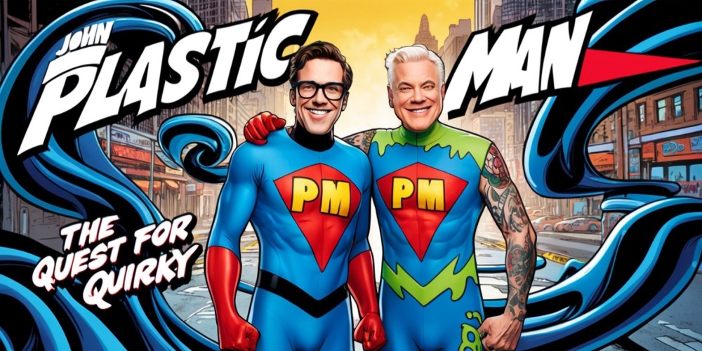 John Mulaney and Pete Davidson: The Comic Book Quest for the Quirky Role of Plastic Man in the DC Universe