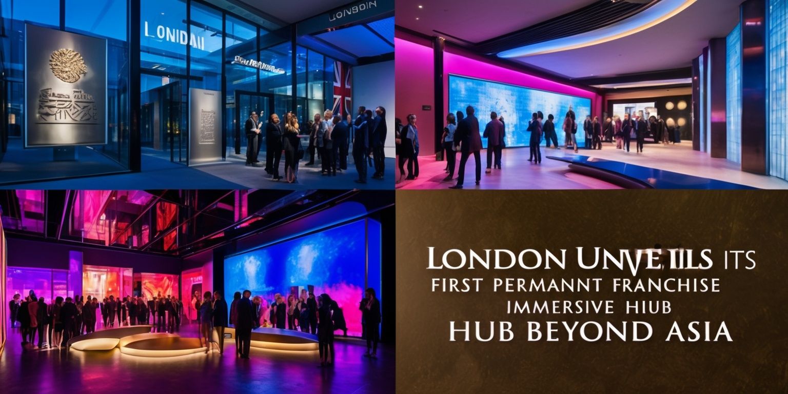London Unveils Its First Permanent Franchise Immersive Hub Beyond Asia