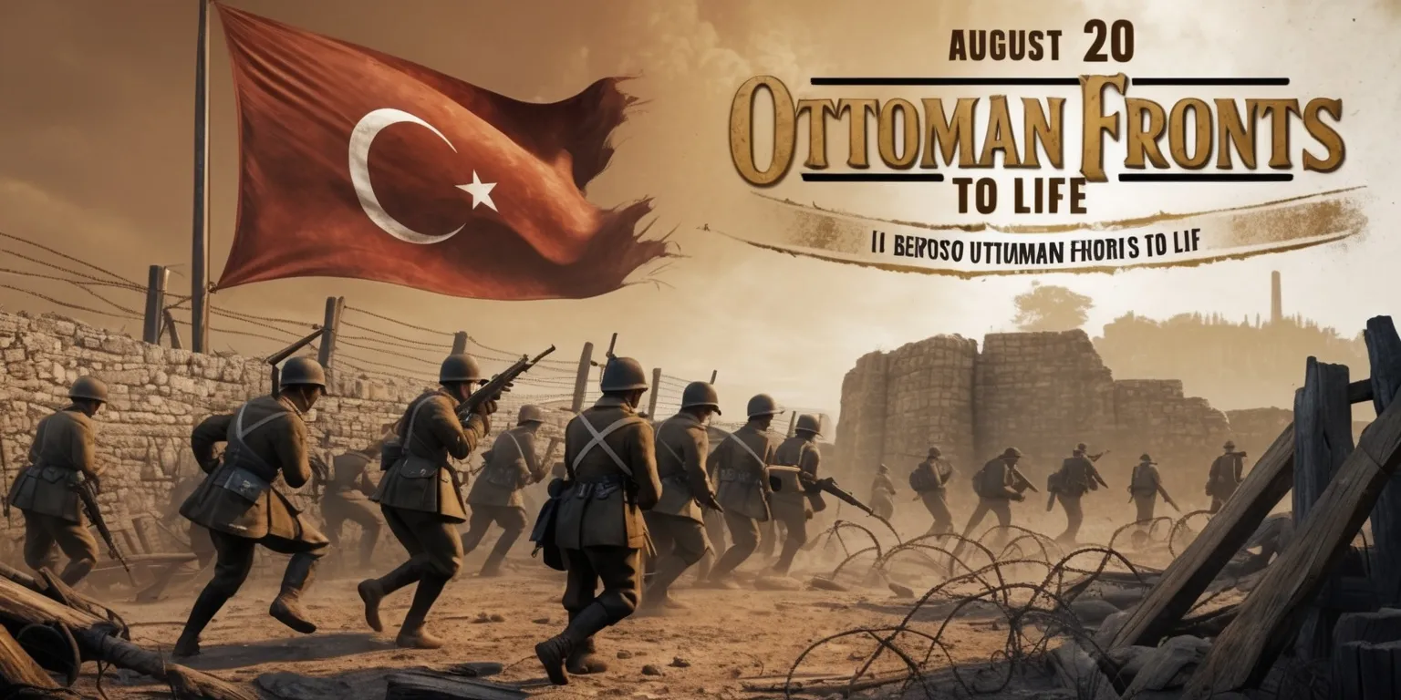 August 20 Debut: WWI Multiplayer Shooter Brings Ottoman Fronts to Life