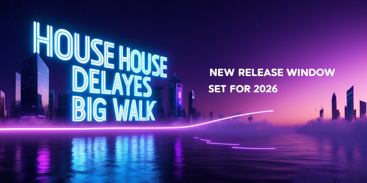 House House Delays Big Walk: New Release Window Set for 2026
