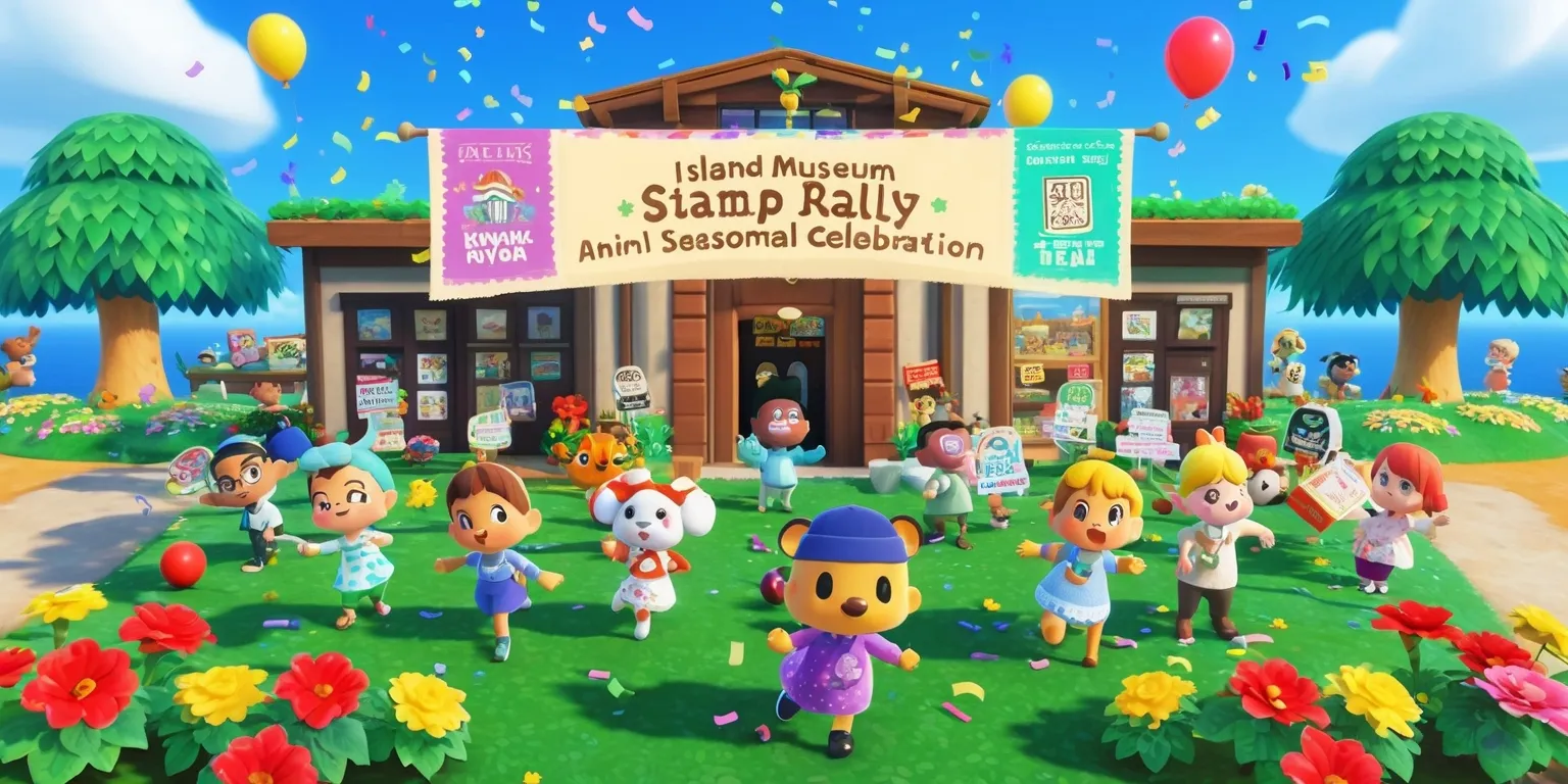Island Museum Magic: Exploring the Stamp Rally in Animal Crossing's Seasonal Celebration